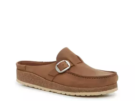 Birkenstock Buckley Clog — женские, коньячного цвета