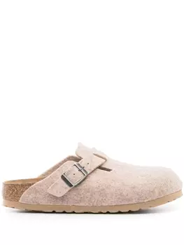 Birkenstock фетровые слиперы Boston, коричневый