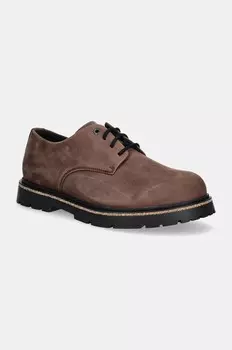 Birkenstock Highwood Туфли из нубука с кружевом, коричневый