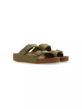 Birkenstock Kids сандалии Аризона, зеленый