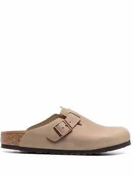 Birkenstock лоферы с пряжкой, нейтральный цвет