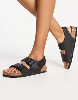 Birkenstock – Milano – Черные босоножки y