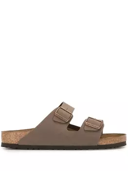 Birkenstock сандалии Arizona на плоской подошве, коричневый