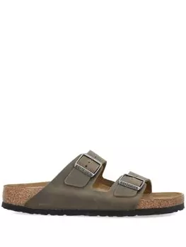 Birkenstock сандалии Arizona Oiled, зеленый