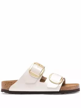 Birkenstock сандалии Arizona с пряжками, белый