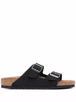Birkenstock сандалии Arizona с пряжками, черный