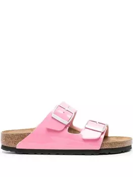 Birkenstock сандалии Arizona с пряжками, розовый