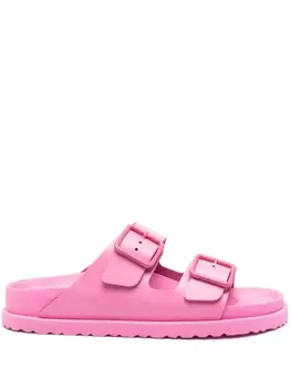 Birkenstock сандалии Arizona с пряжками, розовый