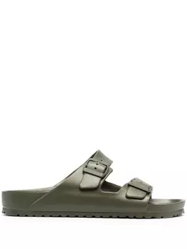 Birkenstock сандалии Arizona с пряжками, зеленый