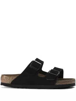 Birkenstock сандалии Arizona Soft Footbed, черный