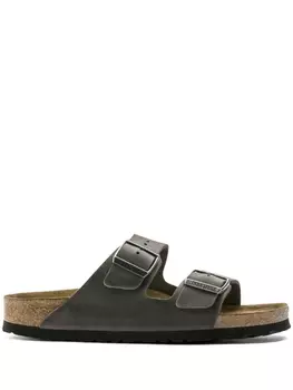 Birkenstock сандалии Arizona Soft Footbed, серый