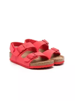 Birkenstock сандалии Birko-Flor с пряжками, красный