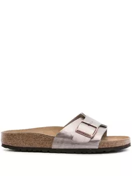 Birkenstock сандалии Catalina с эффектом металлик, золотистый