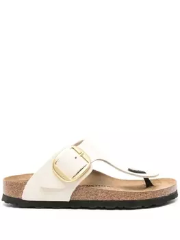 Birkenstock сандалии Gizeh Big Buckle, нейтральный цвет