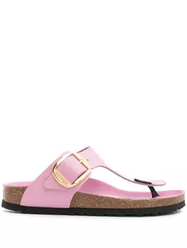 Birkenstock сандалии Gizeh Big Buckle, розовый