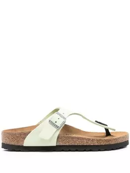Birkenstock сандалии Gizeh, зеленый