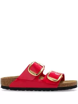 Birkenstock сандалии из кожи Аризона, розовый