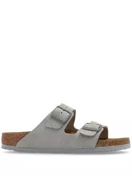 Birkenstock сандалии из замши Аризона, серый