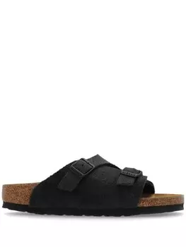 Birkenstock сандалии из замши Zurich, серый