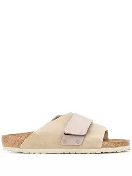 Birkenstock сандалии Kyoto, нейтральный цвет
