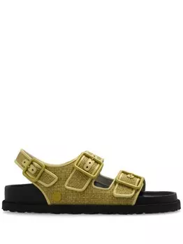 Birkenstock сандалии Milano Raffia 1774 года, зеленый