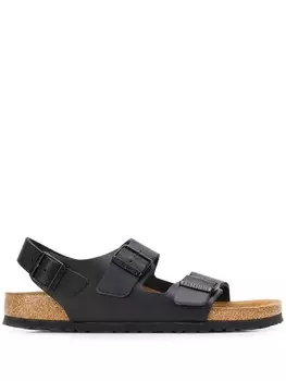 Сандалии Birkenstock Milano Natural Leather, черный