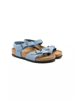 Birkenstock сандалии Rio с открытым носком, синий