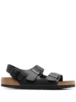 Birkenstock сандалии с пряжками, черный