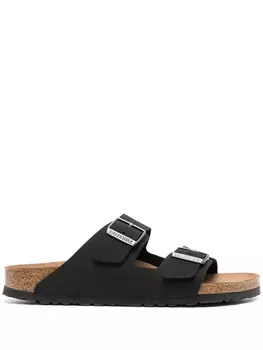 Birkenstock сандалии с пряжками, черный