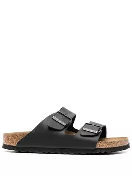 Birkenstock сандалии с пряжками, черный