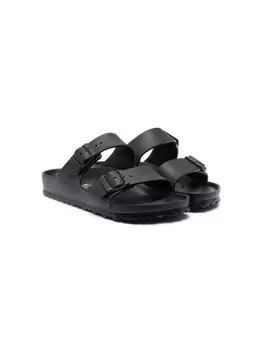 Birkenstock сандалии с пряжками, черный