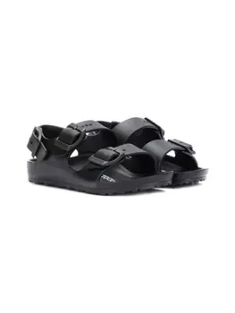 Birkenstock сандалии с пряжками, черный