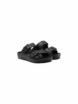 Birkenstock сандалии с пряжками, черный