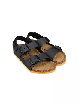 Birkenstock сандалии с пряжками, черный