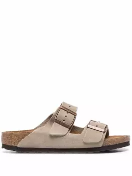 Birkenstock сандалии с пряжками, нейтральный цвет