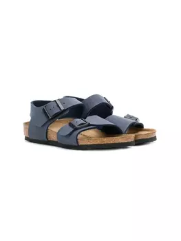 Birkenstock сандалии с пряжками, синий