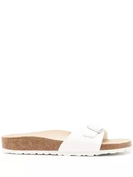 Birkenstock сандалии с пряжкой, белый