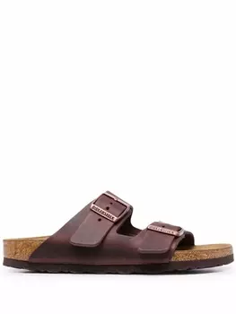 Birkenstock сандалии с ремешками, коричневый