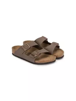Birkenstock сандалии с ремешками, коричневый