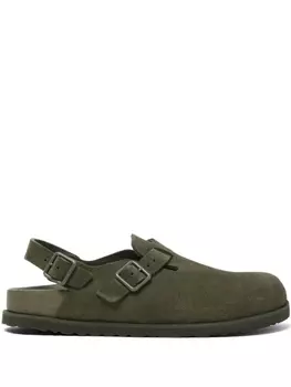 Birkenstock сандалии Tokio с ремешком на пятке, зеленый