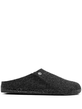 Birkenstock шерстяные слиперы Zermatt, черный