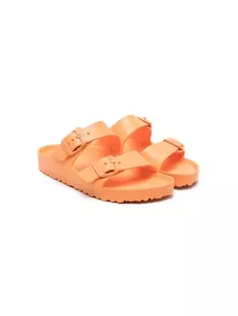 Birkenstock шлепанцы Arizona с пряжками, оранжевый