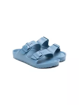 Birkenstock шлепанцы Arizona с пряжками, синий