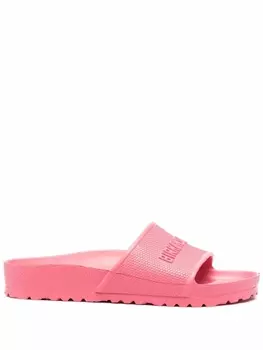 Birkenstock шлепанцы Barbados с логотипом, розовый