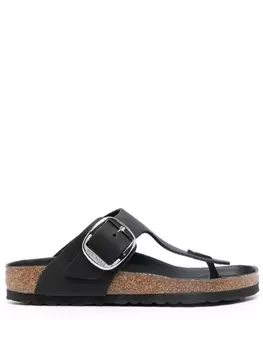 Birkenstock шлепанцы Gizeh Big Buckle 35, черный
