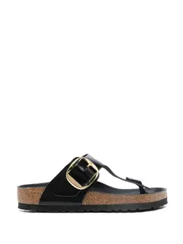 Birkenstock шлепанцы Gizeh Big Buckle, черный