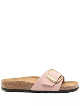 Birkenstock шлепанцы Madrid Big Buckle, розовый