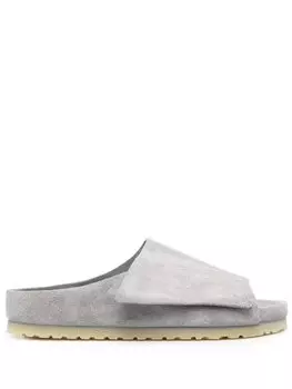 Birkenstock шлепанцы с открытым носком, серый