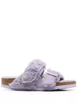 Birkenstock шлепанцы Teddy Split, фиолетовый