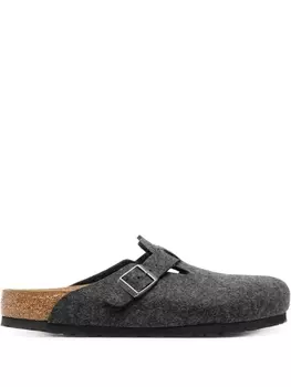 Birkenstock слиперы Boston с закругленным носком, серый